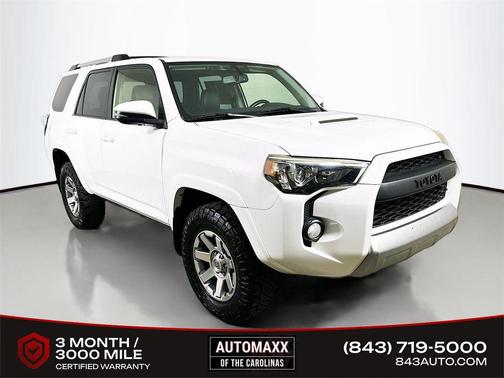 Super White 2016 Toyota 4Runner Trail Premium