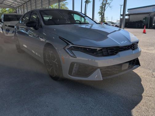 Wolf Gray 2025 Kia K5 GT-Line