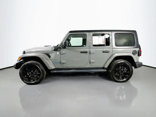 Sting-Gray Clearcoat 2023 Jeep Wrangler 4xe Sahara