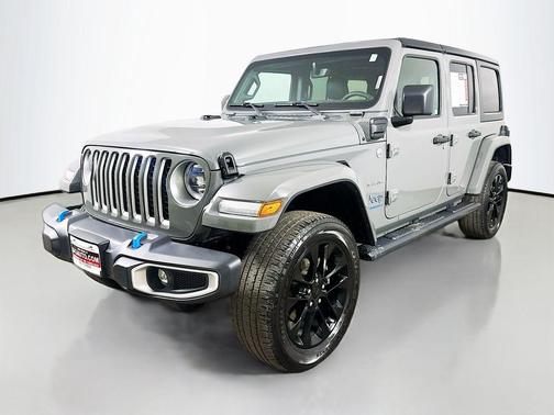 Sting-Gray Clearcoat 2023 Jeep Wrangler 4xe Sahara
