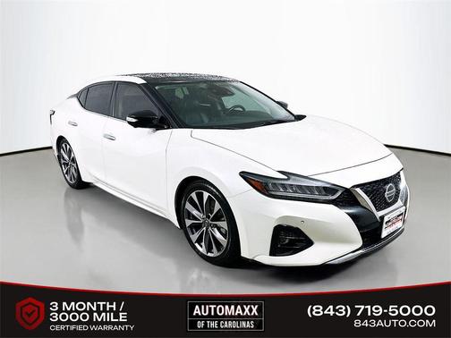 Pearl White Tricoat 2022 Nissan Maxima 3.5 Platinum