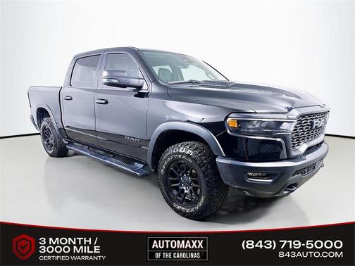Diamond Black Crystal Pearlcoat 2025 RAM 1500 Rebel