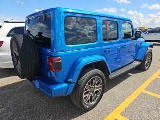 Hydro Blue Pearlcoat 2022 Jeep Wrangler Unlimited 4xe Sahara High Altitude