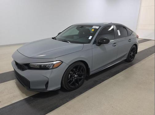 Gray 2025 Honda Civic Sport