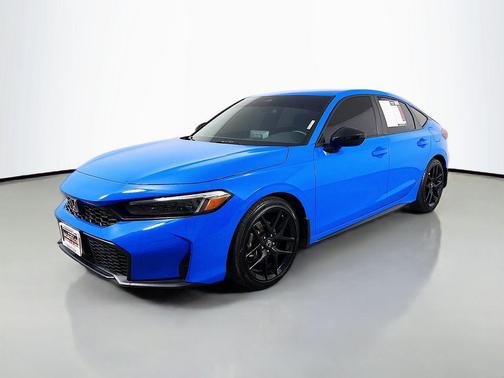 Boost Blue Pearl 2025 Honda Civic Sport