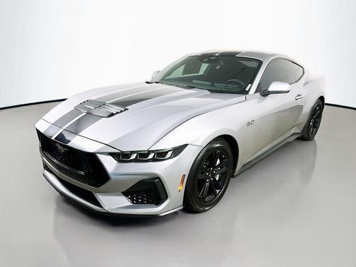 Iconic Silver Metallic 2024 Ford Mustang GT