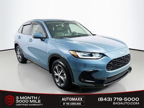 Blue 2024 Honda HR-V EX-L