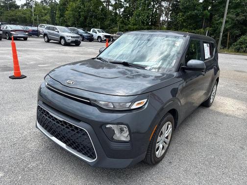 Gravity Gray 2021 Kia Soul LX