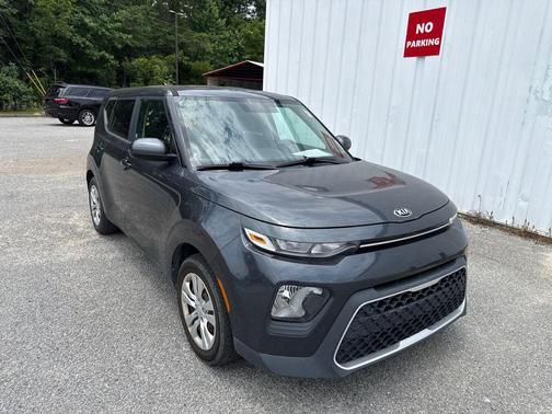 Gravity Gray 2021 Kia Soul LX