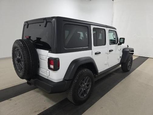 Bright White Clearcoat 2024 Jeep Wrangler Sport S