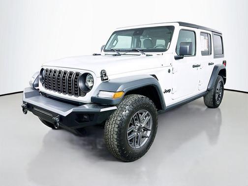 Bright White Clearcoat 2024 Jeep Wrangler Sport S
