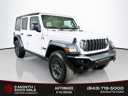 Bright White Clearcoat 2024 Jeep Wrangler Sport S