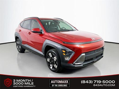 Ultimate Red Metallic 2024 Hyundai KONA SEL