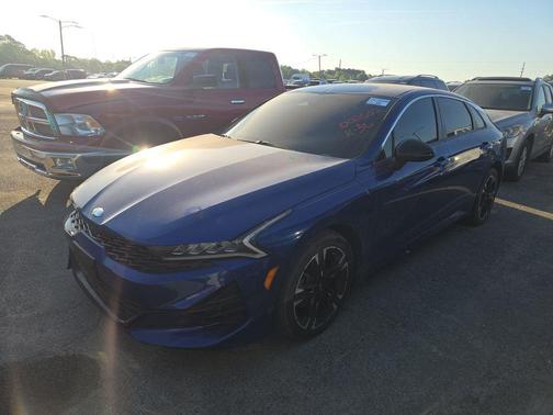 Sapphire Blue 2021 Kia K5 GT-Line