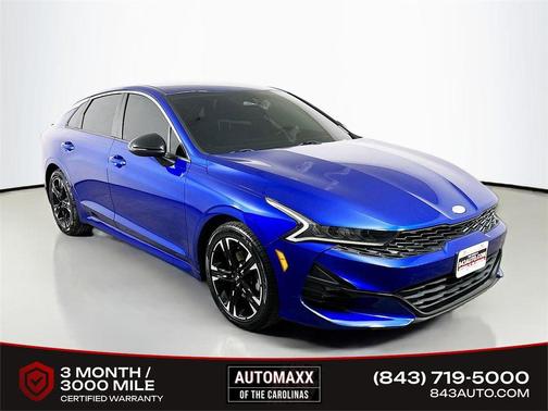 Sapphire Blue 2021 Kia K5 GT-Line