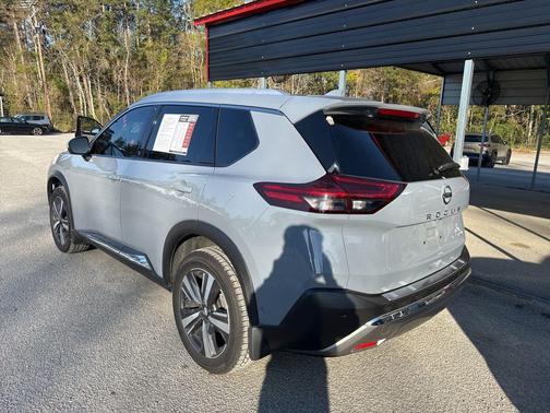 Boulder Gray Pearl 2021 Nissan Rogue Platinum