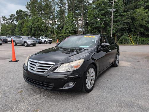 Black Noir Pearl 2009 Hyundai Genesis 3.8