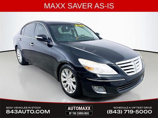 Black Noir Pearl 2009 Hyundai Genesis 3.8