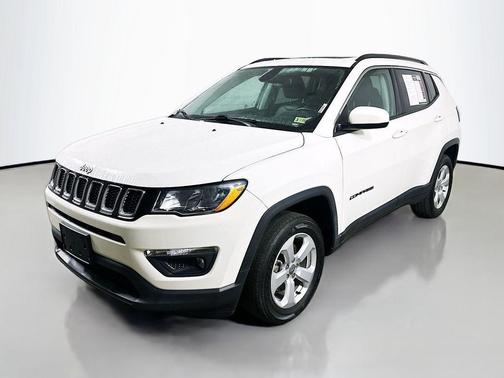 White Clearcoat 2021 Jeep Compass Latitude