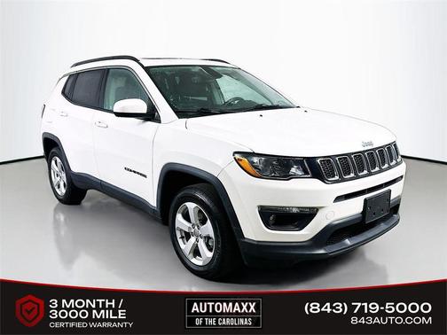 White Clearcoat 2021 Jeep Compass Latitude