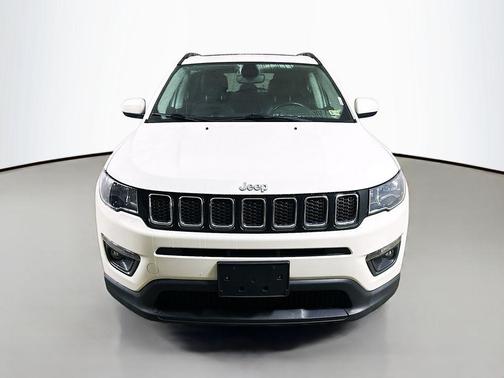 White Clearcoat 2021 Jeep Compass Latitude