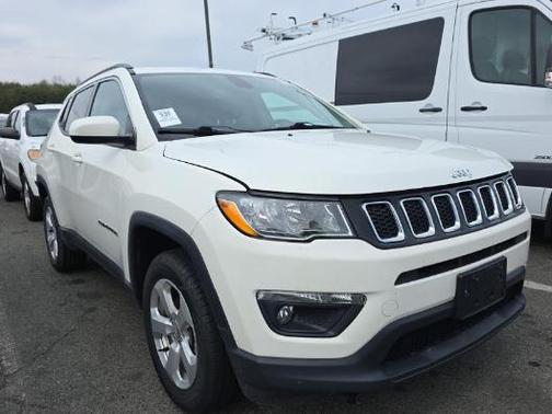 White Clearcoat 2021 Jeep Compass Latitude