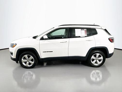 White Clearcoat 2021 Jeep Compass Latitude