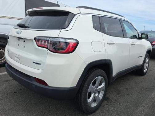 White Clearcoat 2021 Jeep Compass Latitude