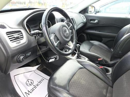 White Clearcoat 2021 Jeep Compass Latitude