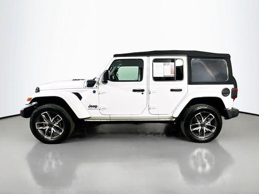 Bright White Clearcoat 2024 Jeep Wrangler 4xe Sport S