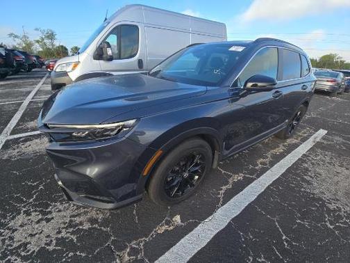 Gray 2023 Honda CR-V Hybrid Sport FWD