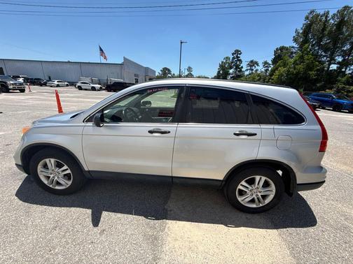 Alabaster Silver Metallic 2011 Honda CR-V EX