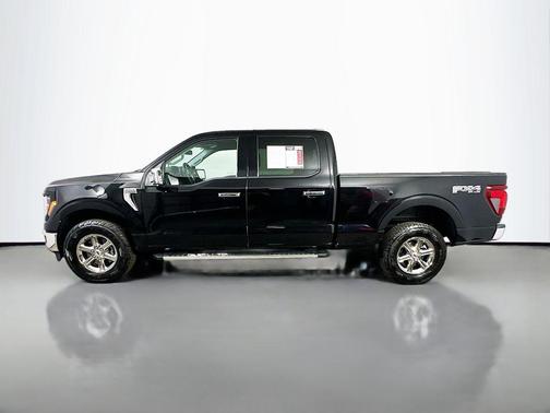 Agate Black Metallic 2025 Ford F-150 XLT