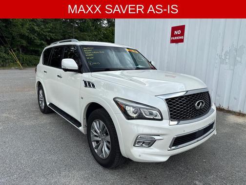 Majestic White 2017 INFINITI QX80 Base