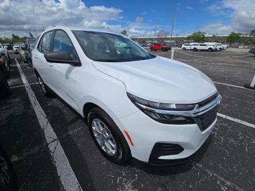 Summit White 2023 Chevrolet Equinox LS