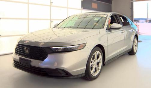 Solar Silver Metallic 2025 Honda Accord LX 1.5T