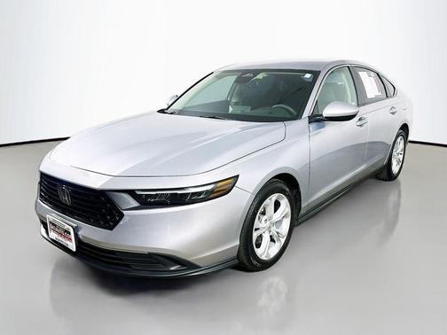 Solar Silver Metallic 2025 Honda Accord LX 1.5T