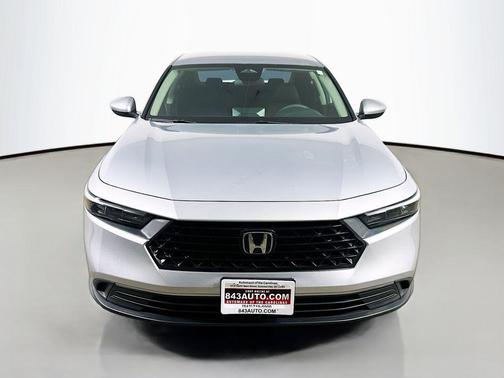 Solar Silver Metallic 2025 Honda Accord LX 1.5T