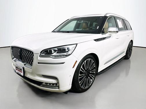 Pristine White 2021 Lincoln Aviator Black Label AWD