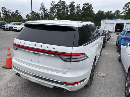 Pristine White 2021 Lincoln Aviator Black Label AWD