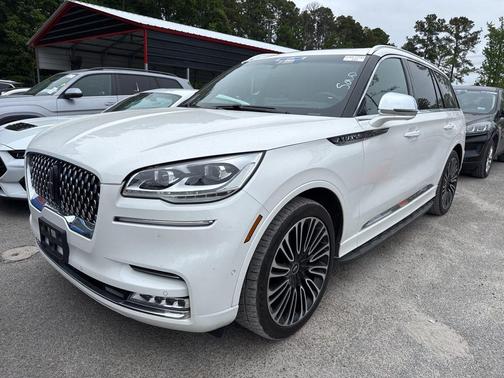 Pristine White 2021 Lincoln Aviator Black Label AWD