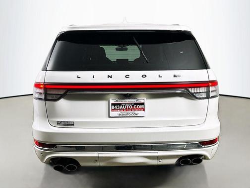 Pristine White 2021 Lincoln Aviator Black Label AWD