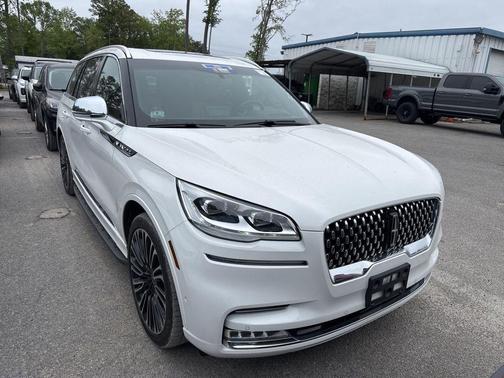 Pristine White 2021 Lincoln Aviator Black Label AWD