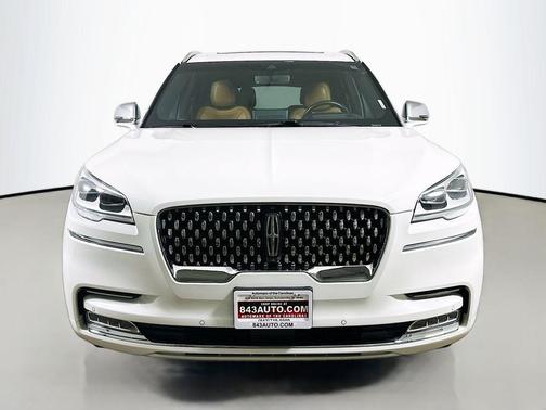 Pristine White 2021 Lincoln Aviator Black Label AWD