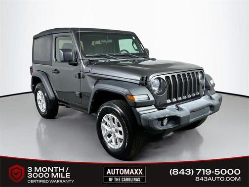 Granite Crystal Metallic Clearcoat 2023 Jeep Wrangler Sport S