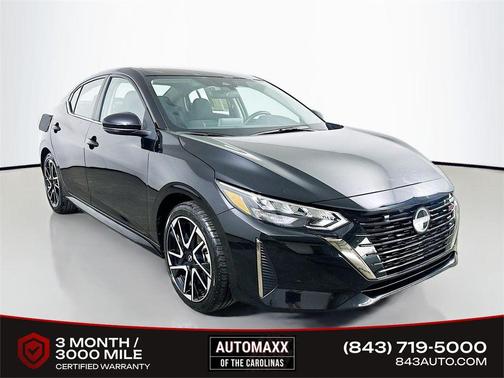 Super Black 2025 Nissan Sentra SR