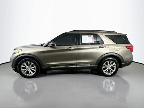 Stone Gray Metallic 2021 Ford Explorer XLT