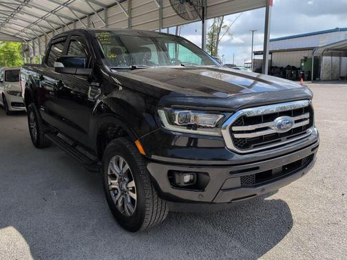 Shadow Black 2021 Ford Ranger LARIAT