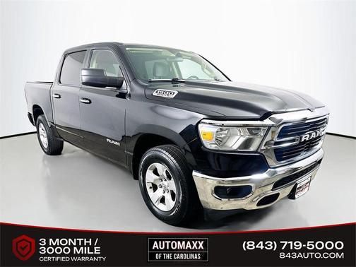 Diamond Black Crystal Pearlcoat 2019 RAM 1500 Big Horn