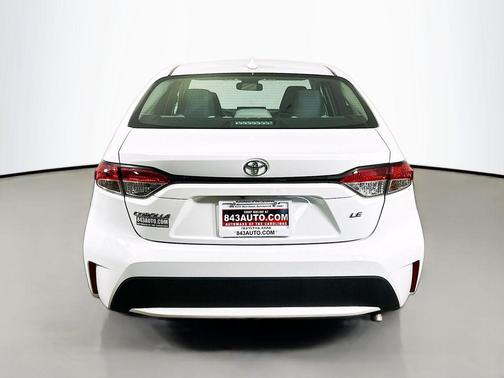 White 2022 Toyota Corolla LE